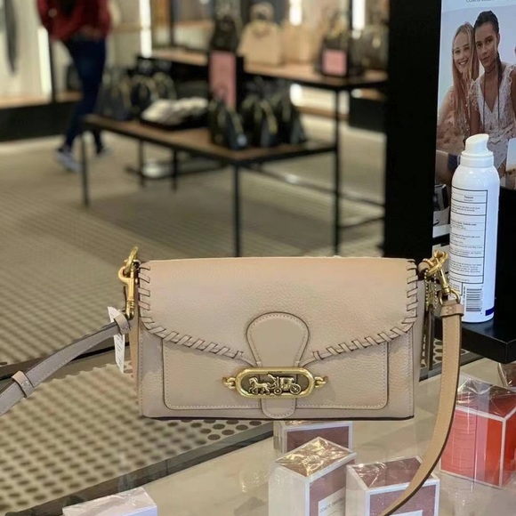 COACH Jade Shoulder Bag With Whipstitch 91025 - Picture 6 of 11